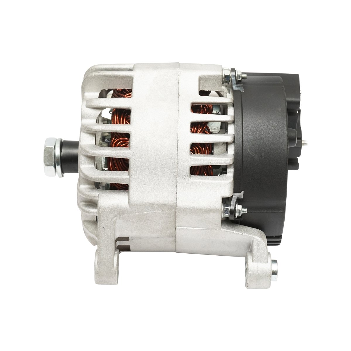 Alternator 12V, 65A pentru Fiat, JCB, Caterpillar, motor Perkins cod OEM 101210-1010, 101210-1011, DAN1072, 185046500, 185046501, U85046501, U85046501R, 11662789, 332F7240, 71440394, 71440478, 745120, 787385, 947305